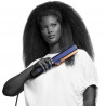 Placa pentru par cu uscare Dyson HT01 Airstrait Bco/Dbu, 1600W, 140°C, Ionizare, 6 trepte de temperatura, LCD, Albastru/Cupru