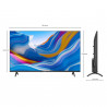 Smart televizor METZ blue 32MTE6000Z, 32", 80cm, 1366x768 HD Ready, Google TV, LCD / Direct LED, SMART, Bluetooth, Wi-Fi, Negru
