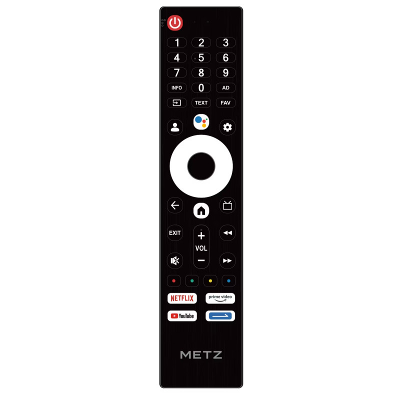 Smart televizor METZ blue 32MTE6000Z, 32", 80cm, 1366x768 HD Ready, Google TV, LCD / Direct LED, SMART, Bluetooth, Wi-Fi, Negru