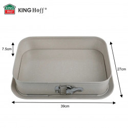 Kinghoff KH 1978, 39x29x7.5 cm, finisaj marmură, bej