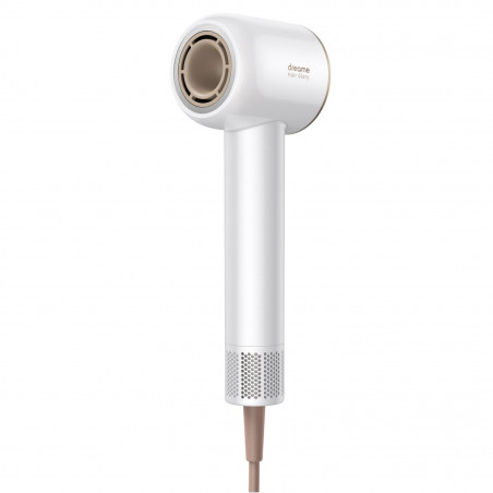 Dreame Glory uscător de păr, 1400W, 110000 rpm, 4 temperaturi, 2 viteze, 57°C, ionizare, termosenzor NTC, indicatori LED, alb