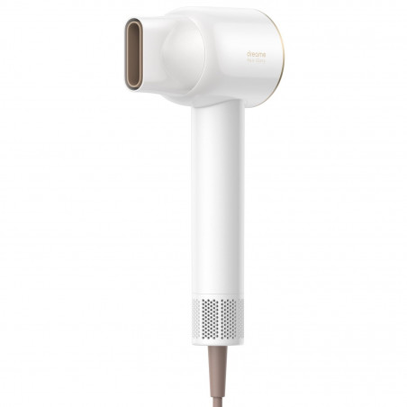 Dreame Glory uscător de păr, 1400W, 110000 rpm, 4 temperaturi, 2 viteze, 57°C, ionizare, termosenzor NTC, indicatori LED, alb