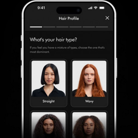 Ondulator pentru păr Dyson 123682-01 HS08 Airwrap i.d.™ Straight + Wavy T1/T2 AmSi/PkCp, 1300W, 13.5 l/s, ondulare automată, ionizare, 3 viteze, 3 temperaturi, Bluetooth, Amethyst Silver/Pink Copper