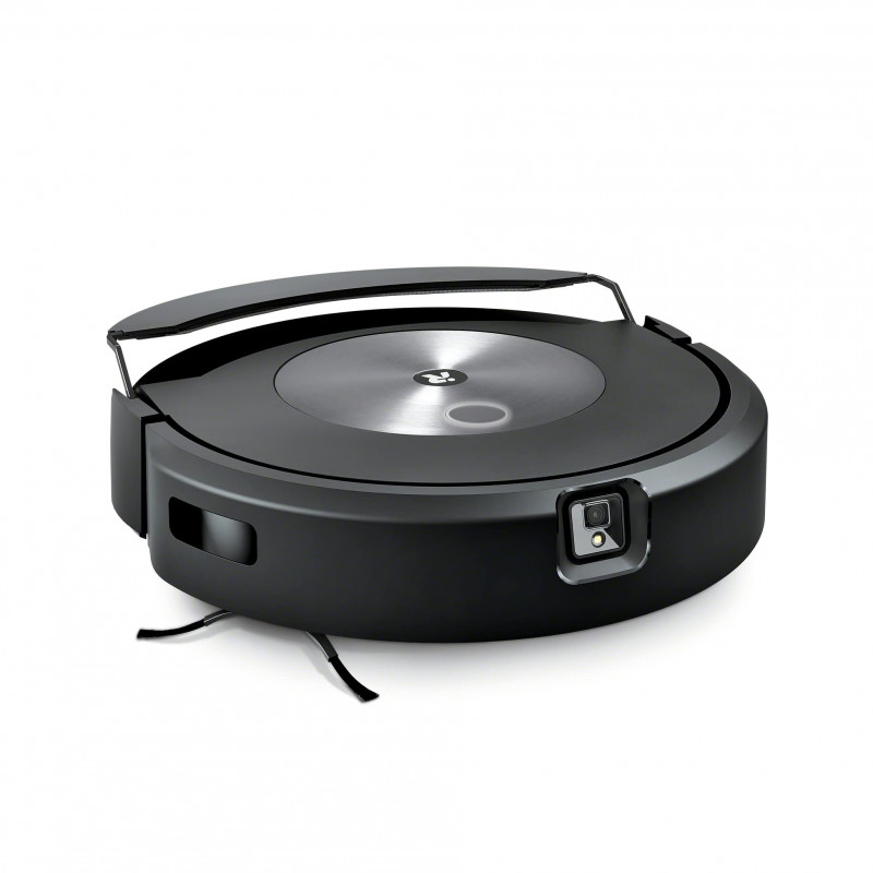 Прахосмукачка робот iRobot Roomba Combo J7, 33W, Wi-Fi, 1700 Pa, 276 мл, Автономия 75 минути, Гласови команди, Черен