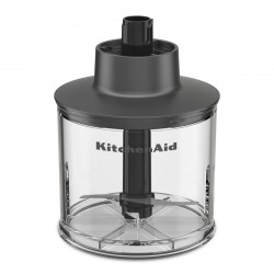 Пасатор, чопър и миксер 3в1 Kitchenaid 5KHBRV75BM, 12V, 2 променливи скорости, 5 функции, USB-C зареждане, Черен