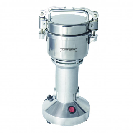 Râșniță electrică pentru cereale și condimenteRoyalty Line RL-FG21801, 850W, 150 g, 28000 rpm, Timer, Inox