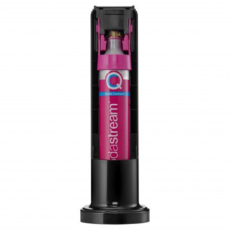 Aparat de apă carbogazoasă SodaStream GAIA, 1 l, carbonatare manuală, 2 etape, fără BPA, negru