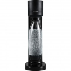 Aparat de apă carbogazoasă SodaStream GAIA, 1 l, carbonatare manuală, 2 etape, fără BPA, negru