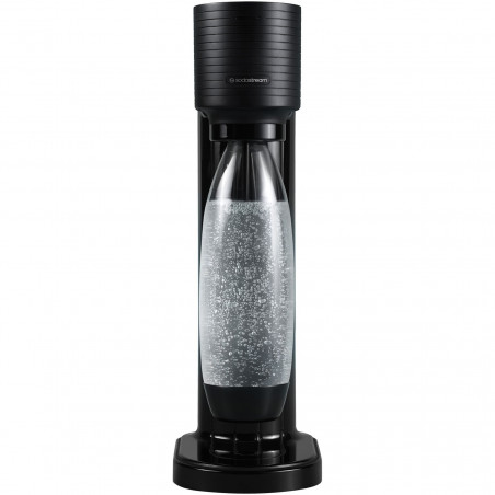 Aparat de apă carbogazoasă SodaStream GAIA, 1 l, carbonatare manuală, 2 etape, fără BPA, negru
