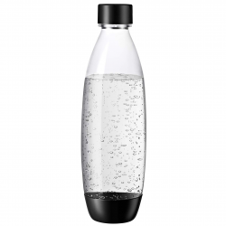 Aparat de apă carbogazoasă SodaStream ART, 1 l, carbonatare manuală, 2 etape, fără BPA, negru/argintiu