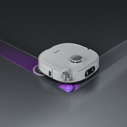 Aspirator robot Eureka J15 Ultra, 19 000 Pa, 3 l, Autonomie de 150 min, Lidar + camerа RGB, FlexiRazor, Comanda vocala, Alb