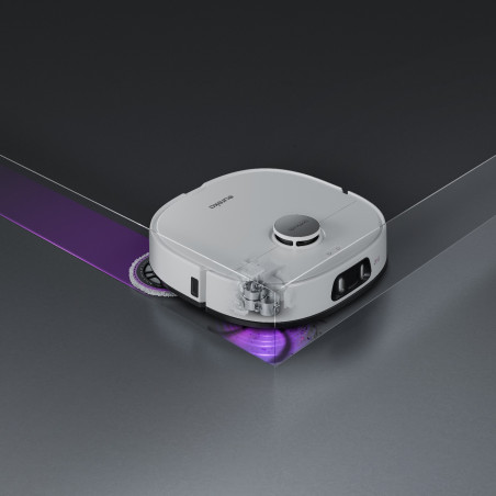 Aspirator robot Eureka J15 Ultra, 19 000 Pa, 3 l, Autonomie de 150 min, Lidar + camerа RGB, FlexiRazor, Comanda vocala, Alb