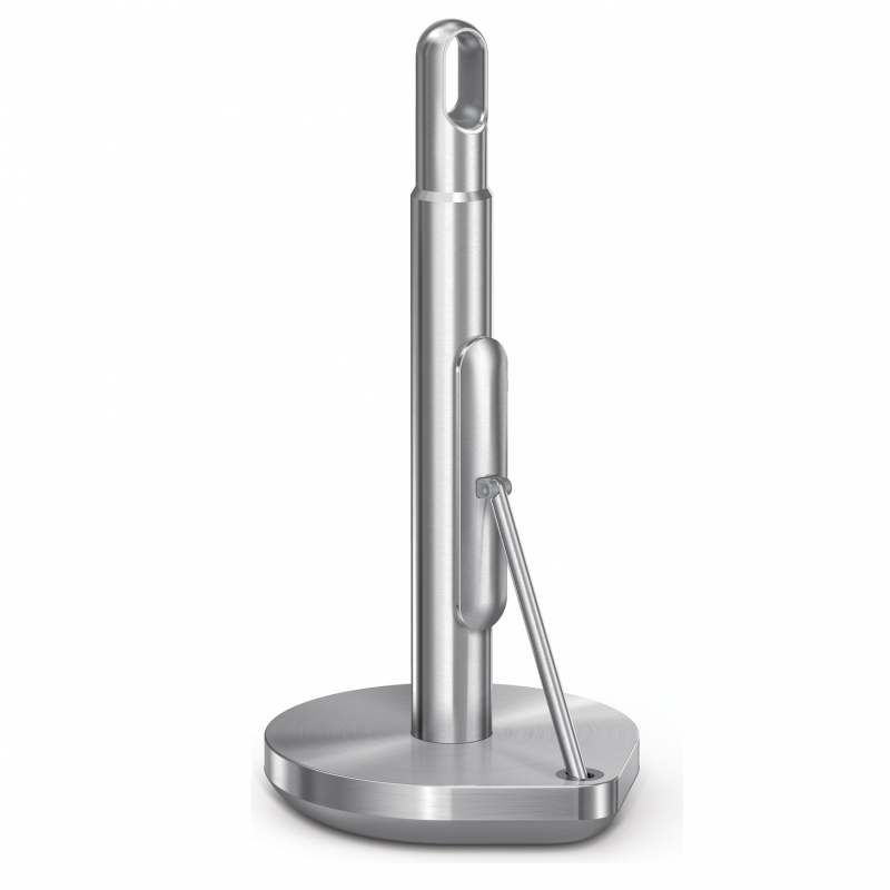 Suport pentru hârtie de bucătărie SimpleHuman KT1203, 38.1x17.8x20.3 cm, Onix mat