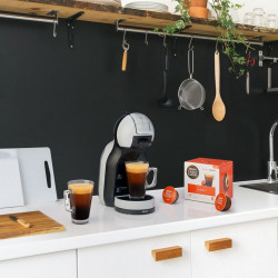 Krups Mini Me KP123B10 Set filtru de cafea cu 6 capsule, 15 bar, 1500 W, 0,8 l, gri/negru