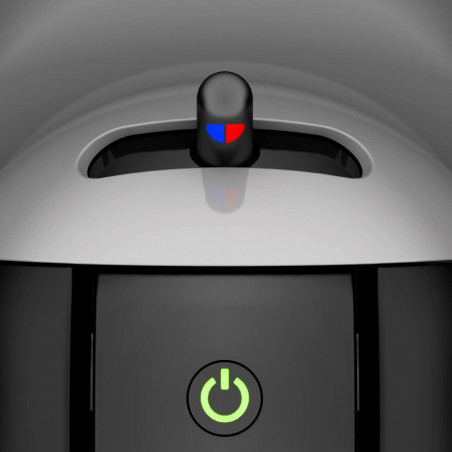 Кафемашина с капсули Krups Mini Me KP123B10, 15 бара, 1500 W, Резервоар 0.8 л + 6 пакета капсули, Сив/Черен