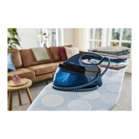 Generator de abur Philips PerfectCare GC7846/80, 2400 W, 1,5 litri, OptimalTemp, 120 g/min, SteamGlide, Sin