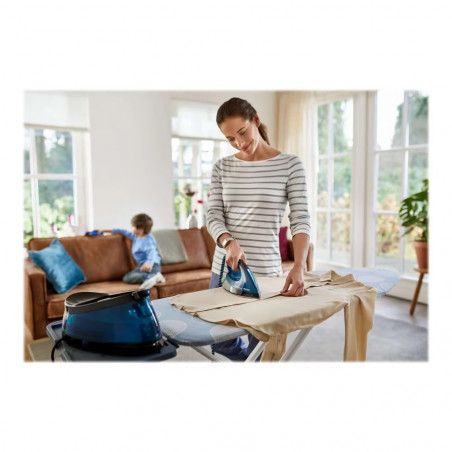 Парогенератор Philips PerfectCare GC7846/80, 2400W, 1.5 л, OptimalTemp, 120 г/мин, SteamGlide, Син