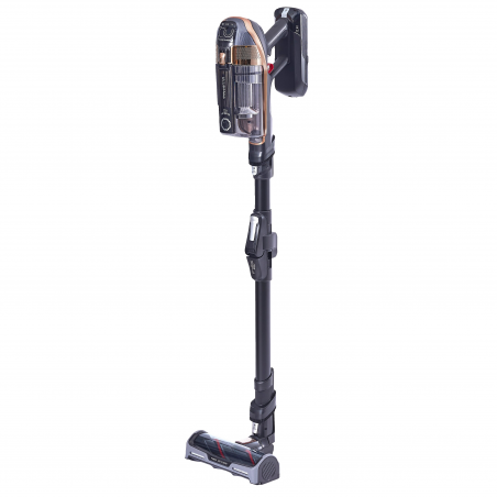 Rowenta X-Force Flex 15.60 RH99F1, 520W, 230AW, 0.9 litri, 32.4V, Autonomie 80 min, Auto power, LED, Display, Flex, Negru/Bronz