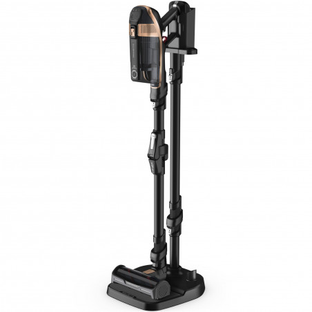 Rowenta X-Force Flex 15.60 RH99F1, 520W, 230AW, 0.9 litri, 32.4V, Autonomie 80 min, Auto power, LED, Display, Flex, Negru/Bronz