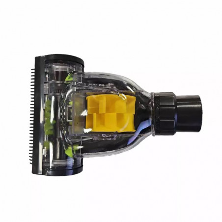 Perie Turbo de schimb pentru aspiratorul Rosbjerg R51001TB, 17x11 cm, dinți din silicon, negru