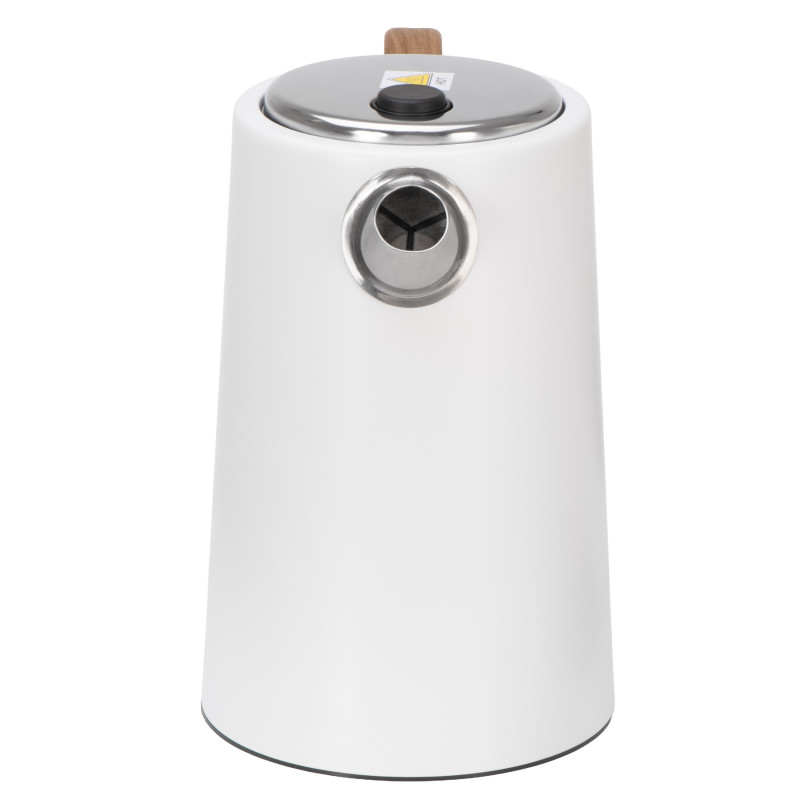 Fierbător electric Adler AD 1352, 2200W, 1,7 l, STRIX, bază rotativă, oprire automată, alb