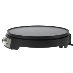 Aparat pentru clătite Adler AD 3093, 1600W, 30 cm, Ustensile incluse, Negru/Inox