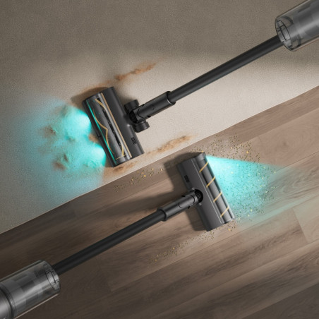 Aspirator fără fir Dreame Z30 AquaCycle VZV77B, 855W, 310AW, 150000 rpm, 3 trepte, 0.32/0.4/0.6 l, 90 min, HEPA H14, LED, Motor fără perii, Negru