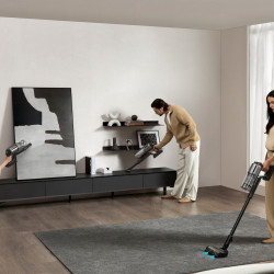 Aspirator fără fir Dreame Z30 AquaCycle VZV77B, 855W, 310AW, 150000 rpm, 3 trepte, 0.32/0.4/0.6 l, 90 min, HEPA H14, LED, Motor fără perii, Negru