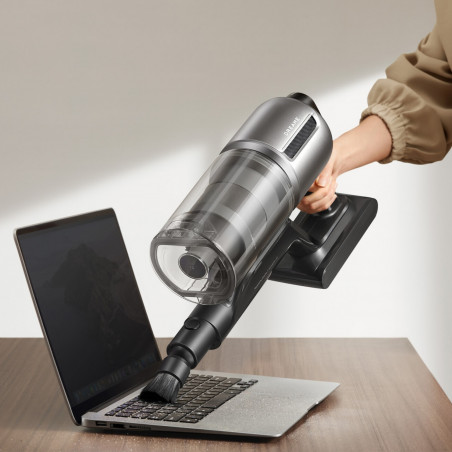 Aspirator fără fir Dreame Z30 AquaCycle VZV77B, 855W, 310AW, 150000 rpm, 3 trepte, 0.32/0.4/0.6 l, 90 min, HEPA H14, LED, Motor fără perii, Negru