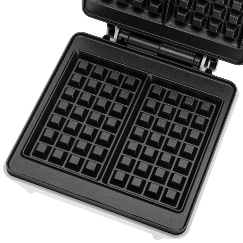 Mesko MS 3091, 1800W, Acoperire antiaderentă, 2 plăci, Picioare antiderapante, alb