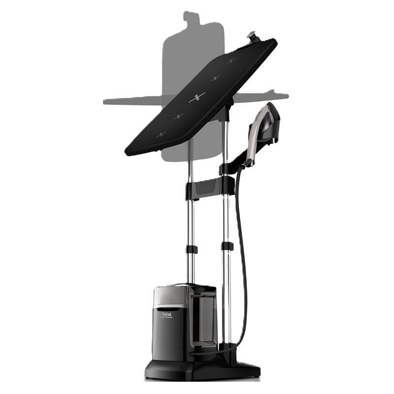 Fier de călcat cu aburi Tefal Ixeo Power QT2028F0, 2170W, 1.1 l, 100g/min, Sistem anti-calcar, Auto shut-off, Negru