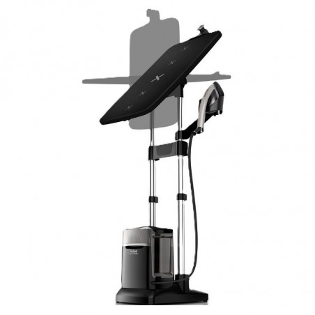 Fier de călcat cu aburi Tefal Ixeo Power QT2028F0, 2170W, 1.1 l, 100g/min, Sistem anti-calcar, Auto shut-off, Negru