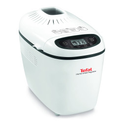 Home Bread Baguette Tefal PF610138, 1600 W, 750/1000/1500 g, 2 amestecătoare, 16 programe, alb