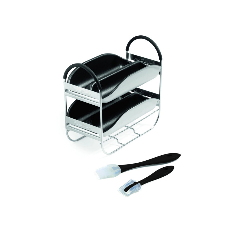 Home Bread Baguette Tefal PF610138, 1600 W, 750/1000/1500 g, 2 amestecătoare, 16 programe, alb