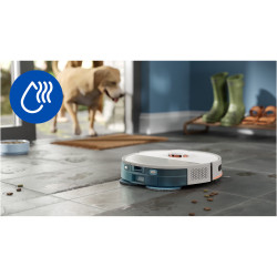Aspirator robot și mop Philips XU5100/20, 4800 mAh, 10000 Pa, WiFi, navigare LDS, EPA 10, Curățare uscată / umedă, Bej