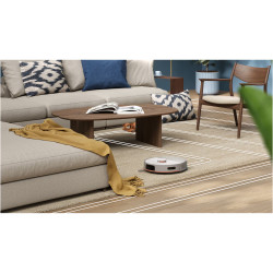 Aspirator robot și mop Philips XU5100/20, 4800 mAh, 10000 Pa, WiFi, navigare LDS, EPA 10, Curățare uscată / umedă, Bej