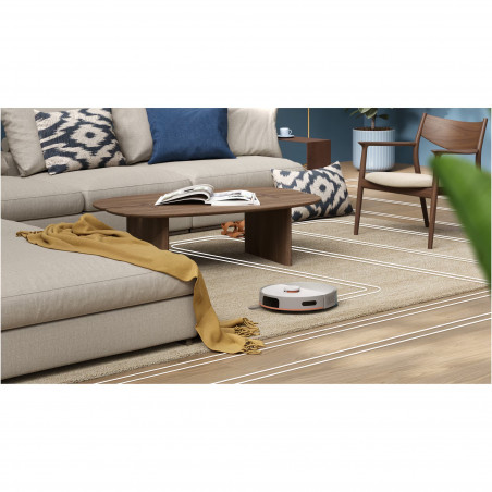 Aspirator robot și mop Philips XU5100/20, 4800 mAh, 10000 Pa, WiFi, navigare LDS, EPA 10, Curățare uscată / umedă, Bej