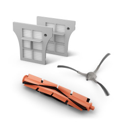 Aspirator robot și mop Philips XU5100/20, 4800 mAh, 10000 Pa, WiFi, navigare LDS, EPA 10, Curățare uscată / umedă, Bej