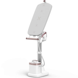 Fier de călcat cu aburi Tefal Ixeo Vision QT1811E0, 2170W, 3 nivele de putere, 1.2 l, 200 g/min, LED backlight, Reîmprospătare și dezinfectare, Auto shut-off, Alb