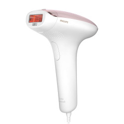Fotoepilator Philips Lumea Advanced SC1994/00, 250 000 impulsuri, senzor pentru culoarea pielii, filtru UV, alb/roz
