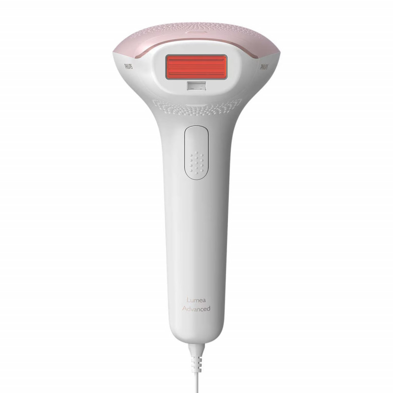 Fotoepilator Philips Lumea Advanced SC1994/00, 250 000 impulsuri, senzor pentru culoarea pielii, filtru UV, alb/roz