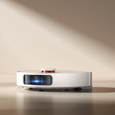 Aspirator robot Xiaomi X20+, 6000 Pa, 140 min, 0.35/4 l, Funcție Mop, Stație de autovidanjare, Navigație LDS, Evitarea obiectelor, Aplicație mobilă, Alb