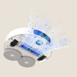 Aspirator robot Xiaomi X20+, 6000 Pa, 140 min, 0.35/4 l, Funcție Mop, Stație de autovidanjare, Navigație LDS, Evitarea obiectelor, Aplicație mobilă, Alb