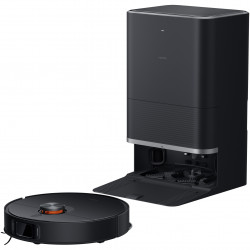 Robot aspirator Xiaomi X20 Max, 8000 Pa, 0,5/4 l, 120 min, Functie mop cu apa calda, Control vocal, Statie de autogolire, Navigatie LDS, Iluminare, Negru