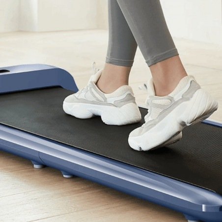 Xiaomi Kingsmith WalkingPad C2 Banda de alergare, 1 hp, până la 100 kg, 0.5/6 km / h, Wi-Fi, LED, Bluetooth, Aplicație mobilă, pliabil, albastru