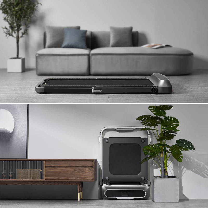 Xiaomi KingSmith WalkingPad R2B TRR2FB Banda de alergare, 918W, până la 110 kg, 0.5/12 km / h, 3 moduri, LED, pliabil, negru / gri