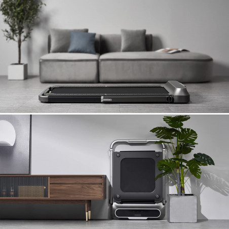 Xiaomi KingSmith WalkingPad R2B TRR2FB Banda de alergare, 918W, până la 110 kg, 0.5/12 km / h, 3 moduri, LED, pliabil, negru / gri