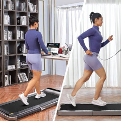 Xiaomi KingSmith WalkingPad R2B TRR2FB Banda de alergare, 918W, până la 110 kg, 0.5/12 km / h, 3 moduri, LED, pliabil, negru / gri