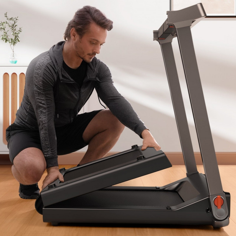 Banda de alergare Xiaomi KingSmith WalkingPad G1, 918W, Până la 110 kg, 0.5/12 km / h, Indicator de valoare măsurată, Aplicație mobilă, Negru / gri