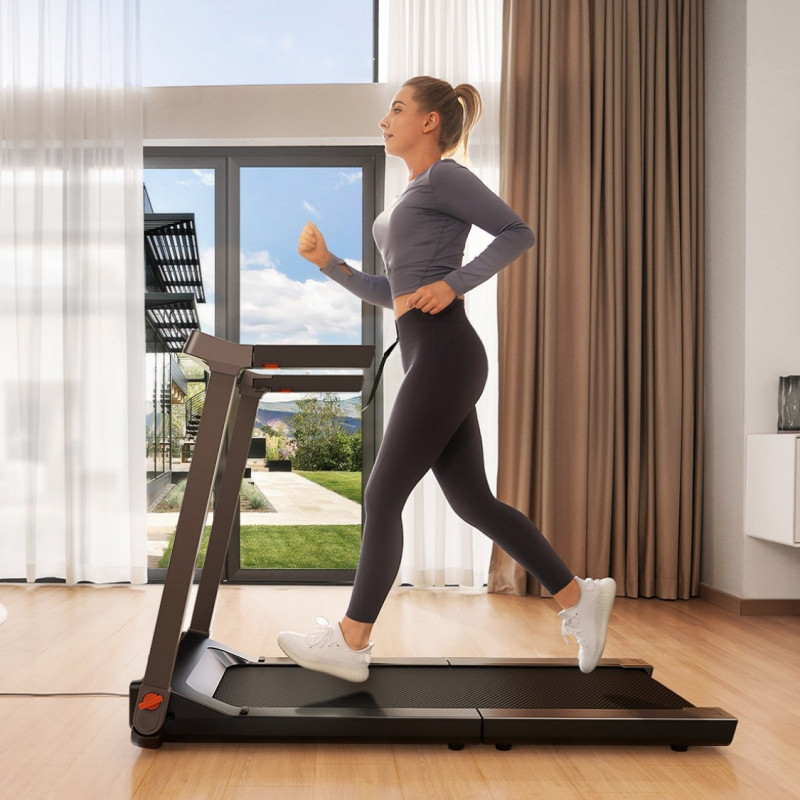 Banda de alergare Xiaomi KingSmith WalkingPad G1, 918W, Până la 110 kg, 0.5/12 km / h, Indicator de valoare măsurată, Aplicație mobilă, Negru / gri